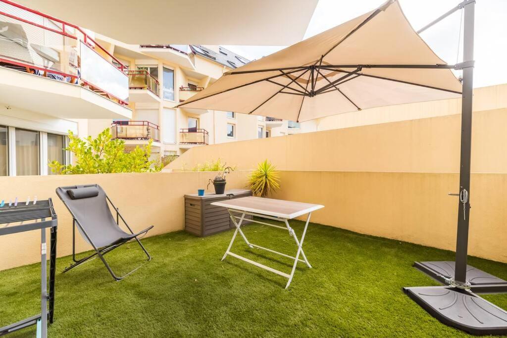Appartement Avec Terrasse, Trestraou Perros-Guirec Luaran gambar